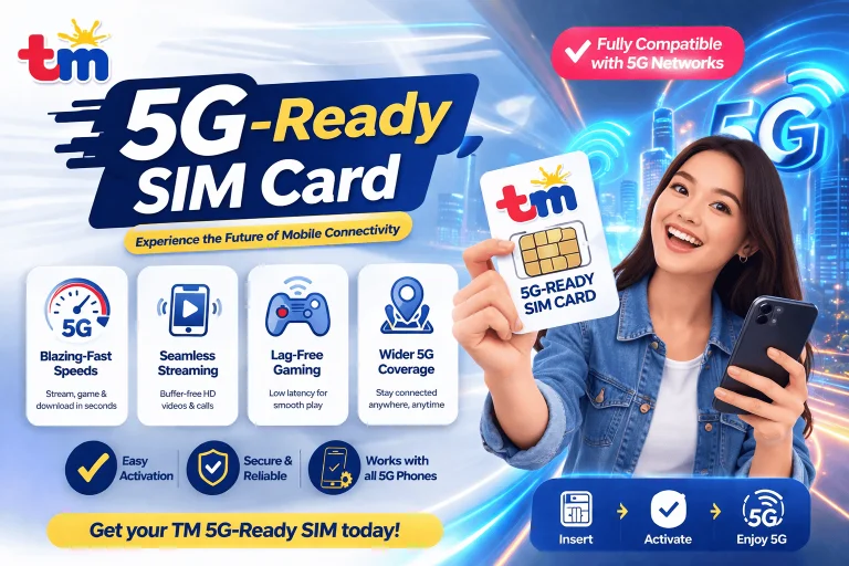 TM 5G Ready SIM Card promotion